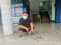 河南淮滨：连续盗窃电瓶车电池的盗贼落网